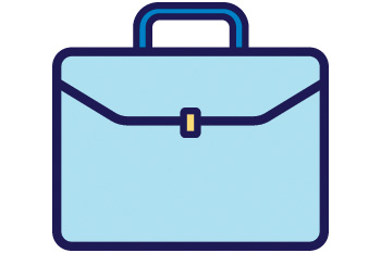 Icon of a briefcase