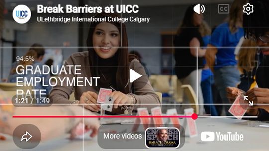 Play Video - ULethbridge: Experience for Everyone