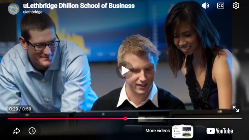 Play Video - The Dhillon School of Business